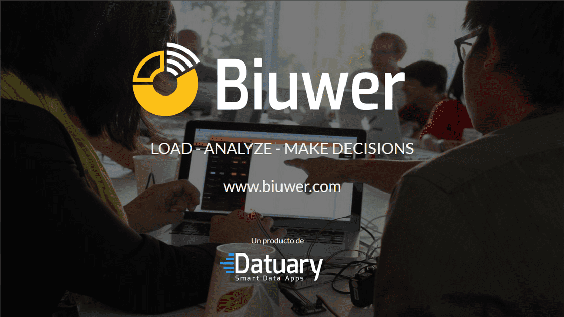 Welcome, Biuwer! The data analytics platform made in Spain