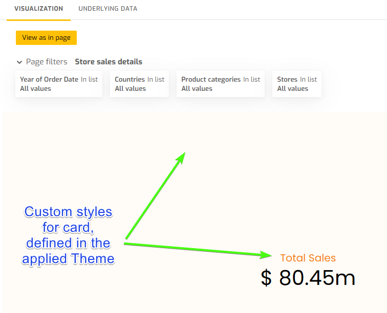 Biuwer - Apply themes to cards shown individually