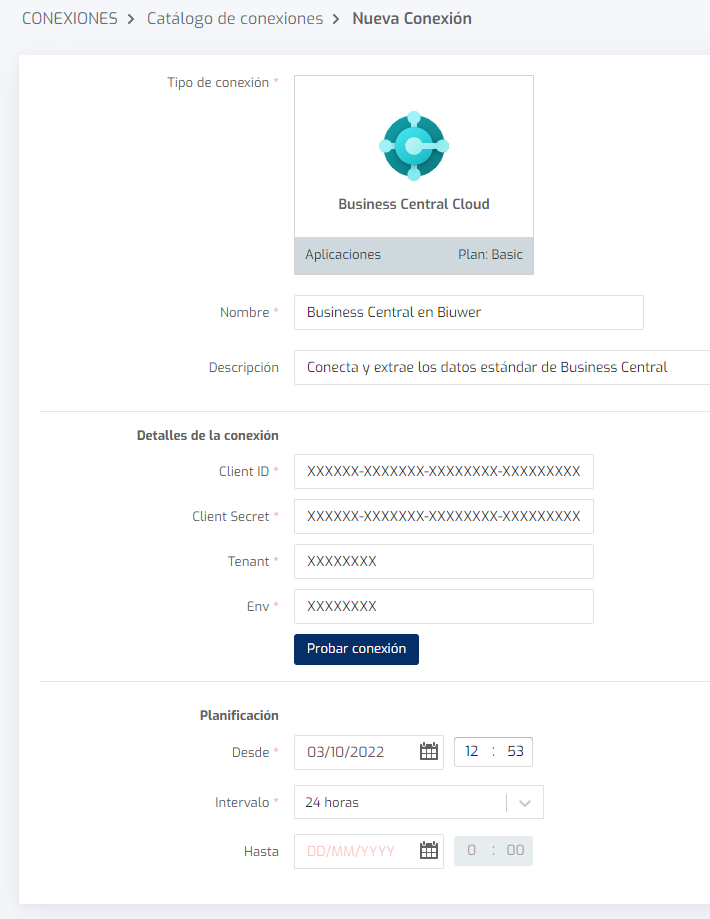 New Business Central data connection in Biuwer available